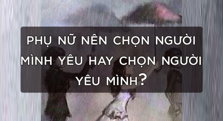 Phụ nữ, đừng cố lấy kẻ không yêu mình