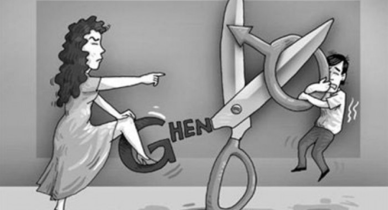 Đánh phấn để che đi đau khổ – Đánh ghen là thể hiện đau khổ