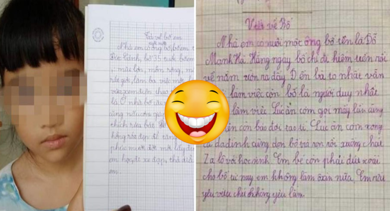 ‘Bố chỉ đi kiếm tiền rồi về nằm ườn ra. Bố không thích làm việc’: Bài văn con trẻ khiến cha giật mình