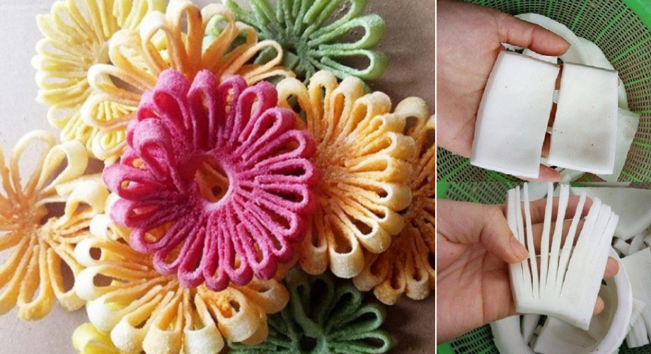 Cách làm mứt dừa hoa cúc siêu đẹp đón Tết