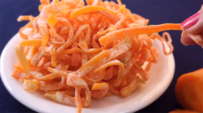 Chia sẻ cách làm mứt cà rốt sợi ngon đẹp tự nhiên cho ngày Tết