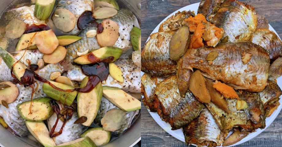 Cách làm cá kho chuối riềng thơm ngon đậm đà cho ngày đầu tuần