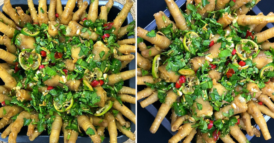 Chân gà trộn xì dầu dai giòn, đậm đà, ngon lạ miệng