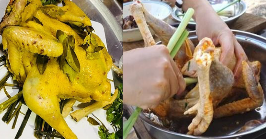 Cách làm gà hấp muối sả mềm ngon, ngọt thịt