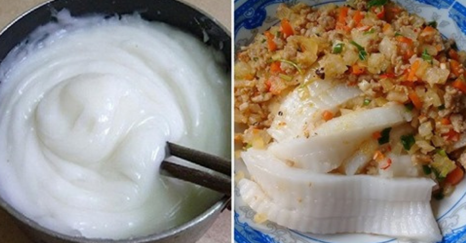 Hướng dẫn làm bánh đúc mặn tại nhà vô cùng đơn giản, nhanh gọn và rất thơm ngon