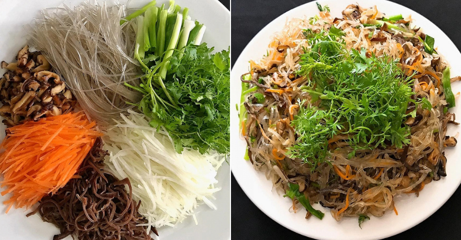 Hướng dẫn làm món miến xào chay cực ngon, không bị khô và không bị dính