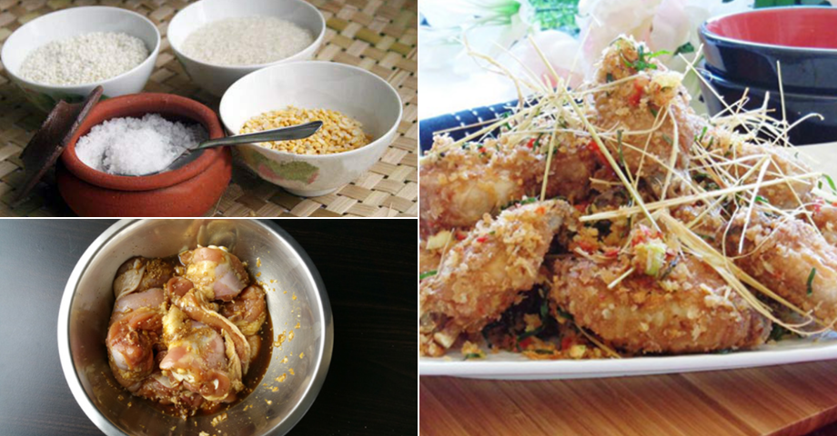 Hướng dẫn làm gà rang muối giòn ngon, ăn là mê