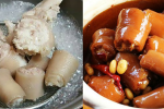 Hướng dẫn làm món đuôi heo hầm đậu thơm ngon, tăng cường sức khỏe cho cả nhà