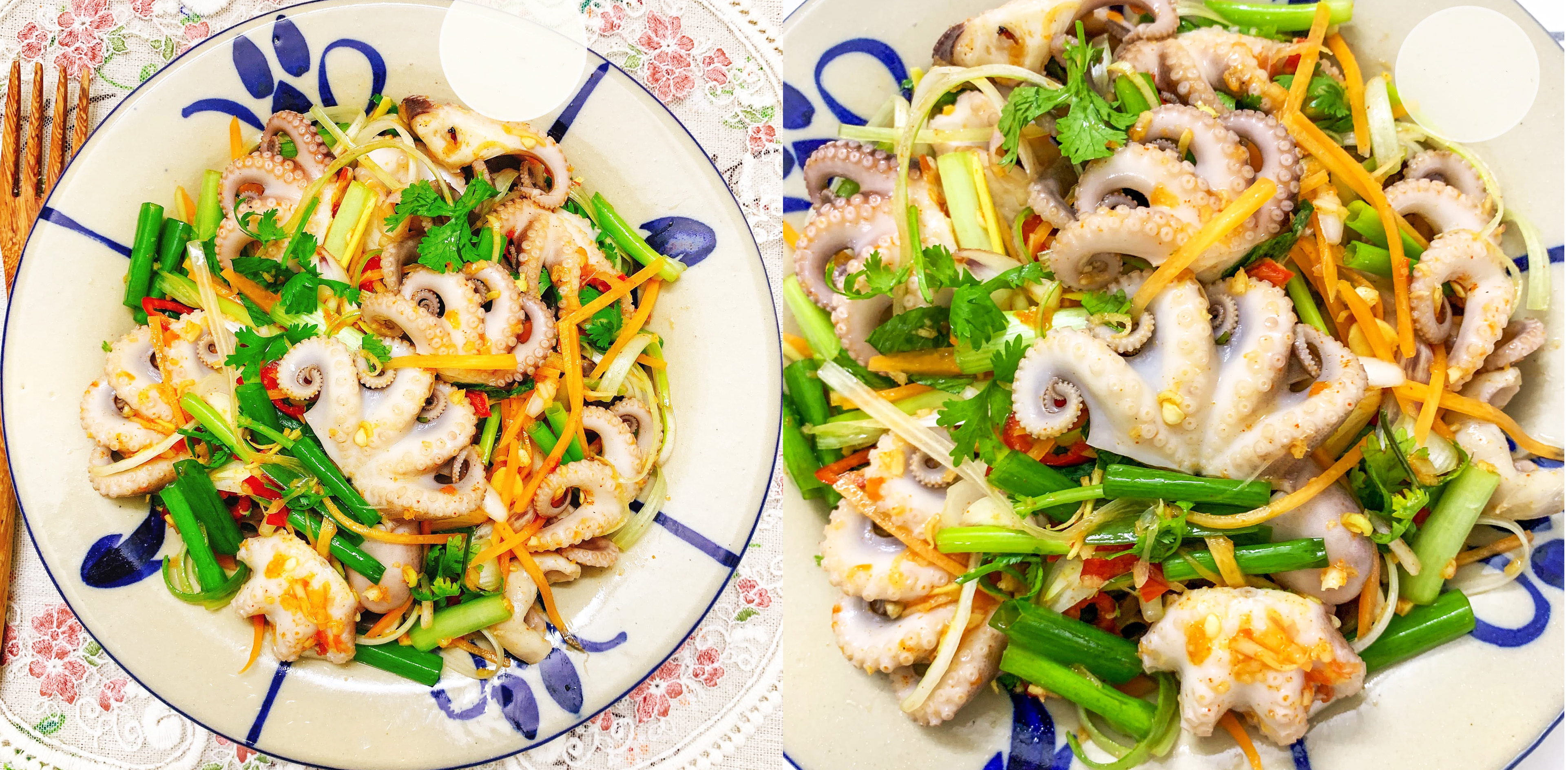 Cách làm gỏi bạch tuộc chua chua cay cay, thơm ngon lạ miệng