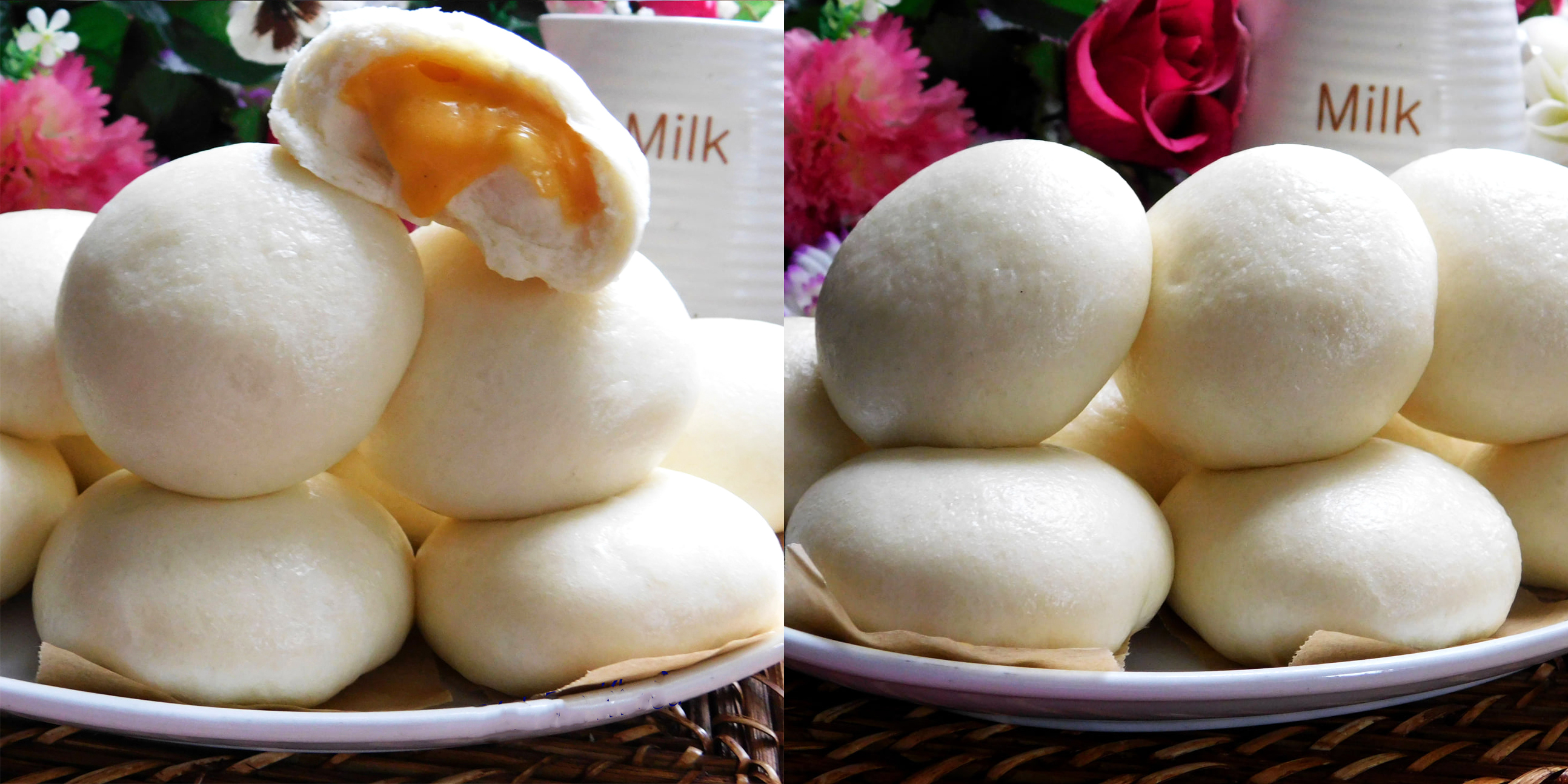 Công thức bánh bao kim sa trứng muối tan chảy ngon ngất ngây