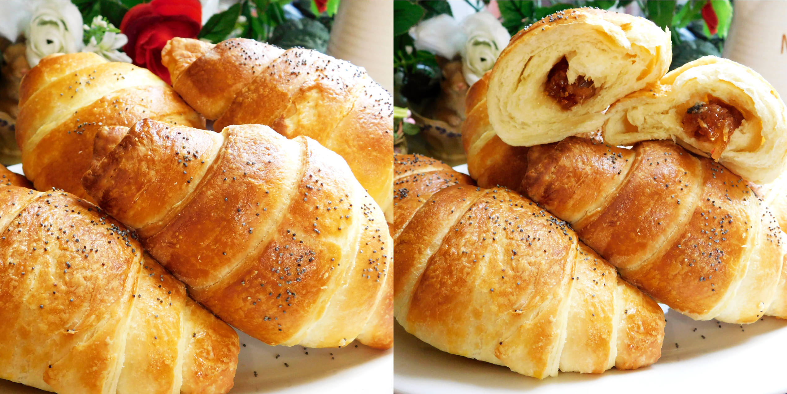 Công thức làm bánh sừng trâu mềm ngon đúng chuẩn