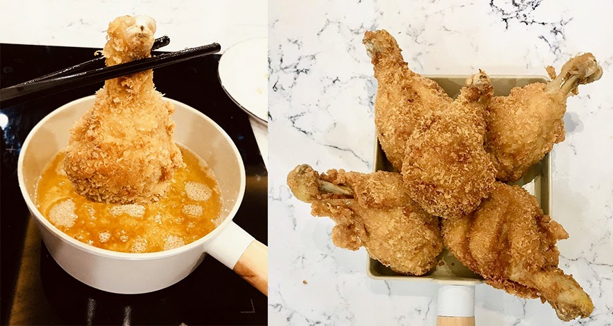 Công thức gà rán KFC giòn rụm cực nhanh, không cần ngâm sữa qua đêm