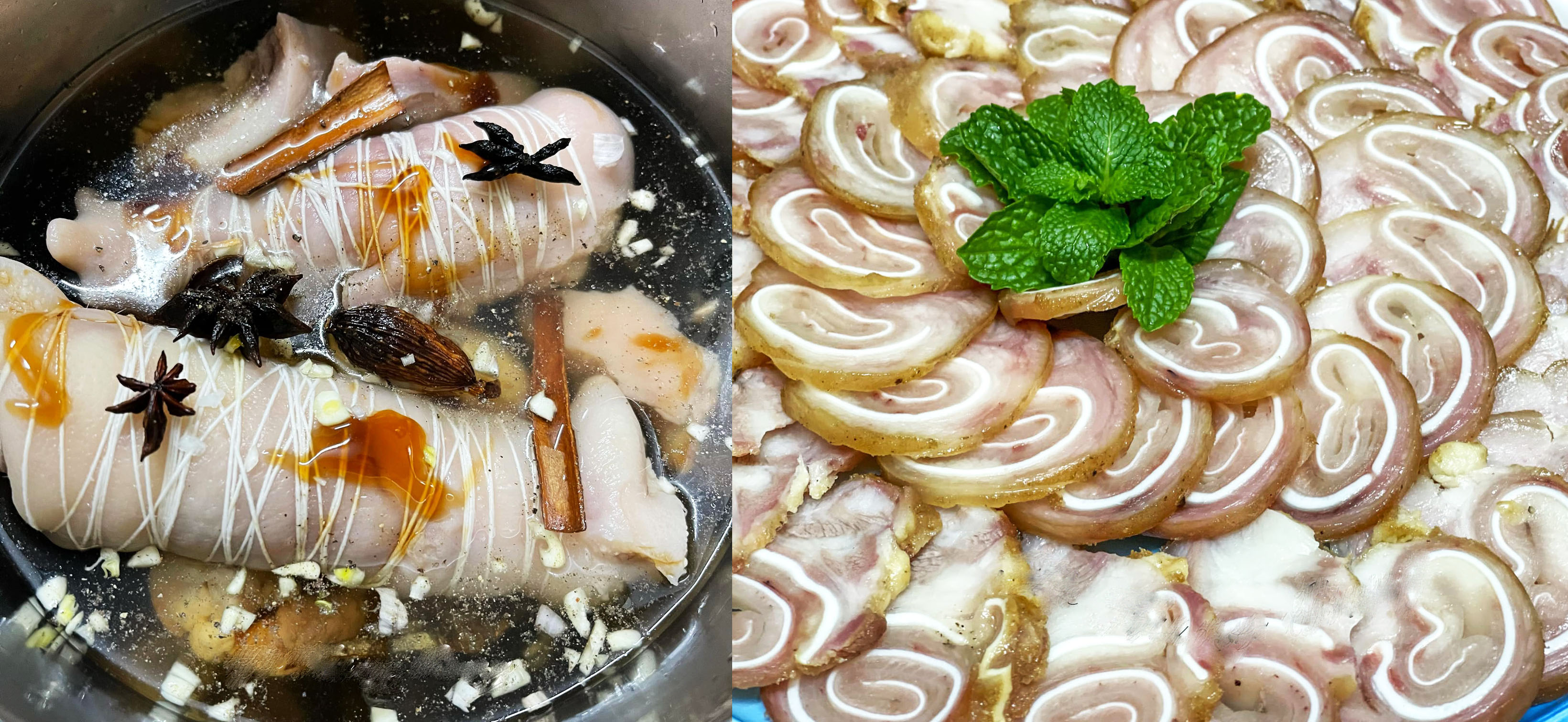 Công thức tai heo cuộn ngũ vị thơm giòn sần sật, đã mắt đã miệng