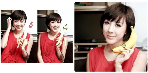 Ăn kiêng bằng chuối Seo In Young giảm 6 kg