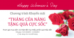 Khuyến mãi: Tháng của nàng - Tặng quà cực "sốc"