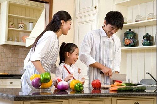 Khi “ông tướng trong nhà” biết vào bếp