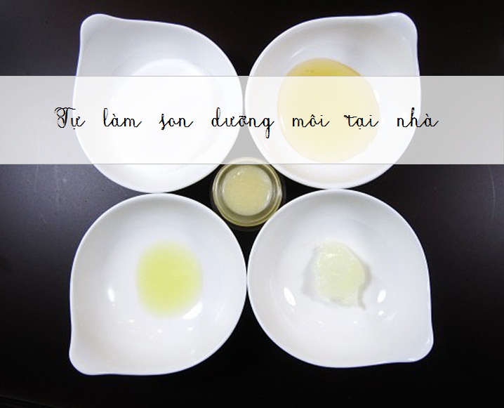 Thanh tẩy, nuôi dưỡng môi khô với son mật ong và đường