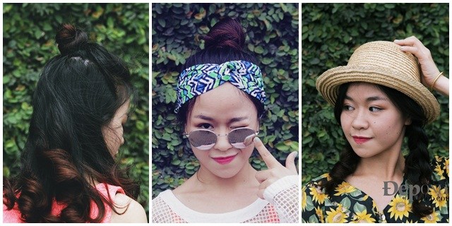 7 kiểu tóc đơn giản nhưng siêu xinh cho đi biển