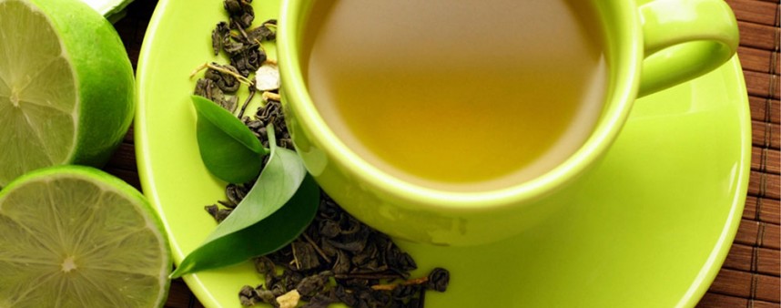 Trà xanh và chanh - thần dược giảm mỡ bụng