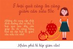 5 loại quả càng ăn càng giảm cân siêu tốc