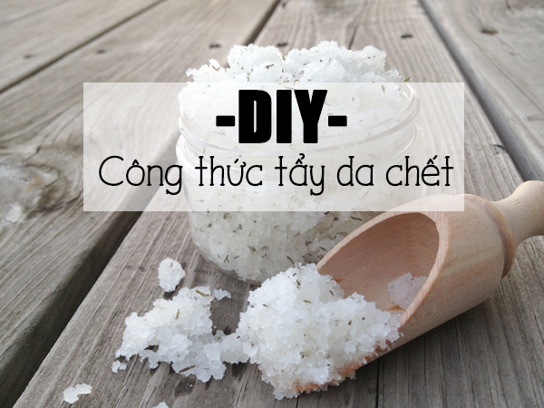 Hướng dẫn công thức tẩy da chết tự nhiên mùi bạc hà