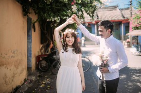 BỘ ẢNH CƯỚI đẹp long lanh của cặp đôi “dị ứng" nhau từ cái nhìn đầu tiên”