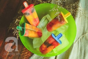 Cách làm kem trái cây đầy màu sắc và hương vị cực ngon