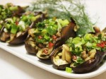 Cà tím nướng mỡ hành thơm ngon khó cưỡng