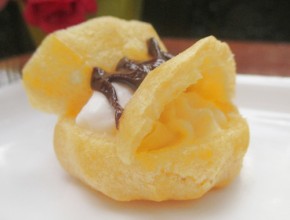 Bánh su kem hình cánh bướm hấp dẫn