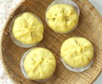 Bánh bao bí đỏ nhân thịt gà cho bữa sáng | cach lam banh bao
