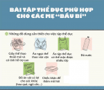 Cẩm nang tập thể dục cho các mẹ "bầu bí"