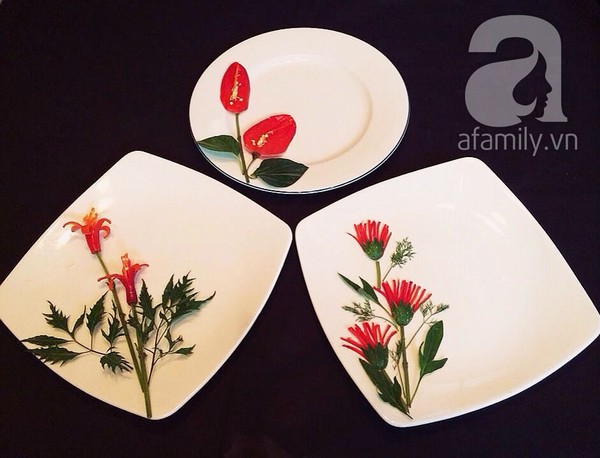 Cách tỉa ớt thành hoa đẹp mà đơn giản