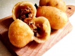 Bánh rán mặn nóng hổi cả nhà mê | cach lam banh ran nhan man