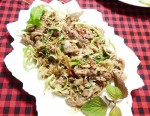 Ngon mê thịt ngan xào sả, ớt thơm cay