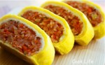Cách làm trứng bọc cơm trộn Hàn Quốc siêu đẹp, siêu ngon