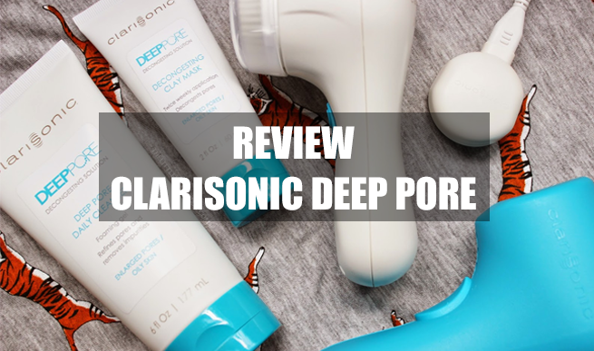 Review máy rửa mặt Clarisonic Deep Pore cho da nhờn mụn, lỗ chân lông to