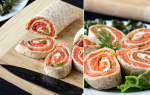 Siêu đơn giản cá hồi cuộn phô mai cực ngon