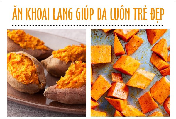 Cách dùng khoai lang trẻ hóa làn da hơn 10 tuổi tại nhà