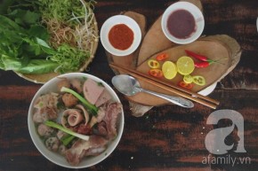 Cách nấu bún sườn mọc thơm ngon nóng hổi
