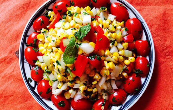 Salad ngô thơm ngon cho người giảm cân