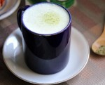 Latte trà xanh tạo hứng khởi ngày mới