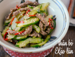 Thăn bò xào lăn kiểu mới lạ miệng, tốn cơm
