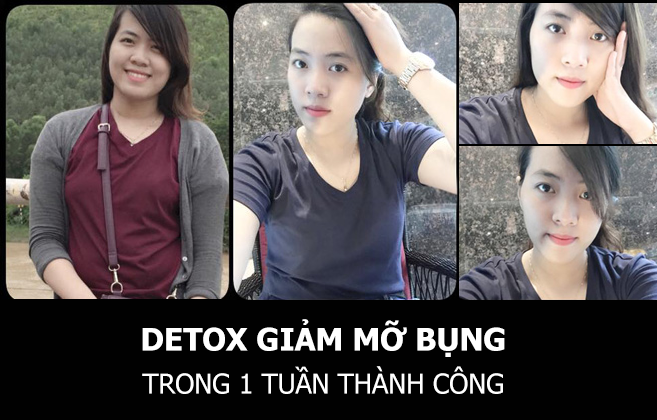 Bí quyết giảm 8cm vòng bụng với kế hoạch detox 1 tuần