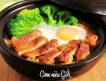 Ngon miệng đẹp mắt - Cơm niêu gà