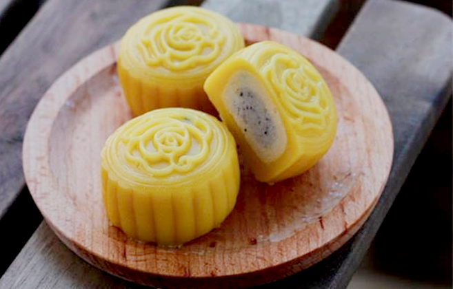 Bánh dẻo tuyết vị chanh dây bao ngon