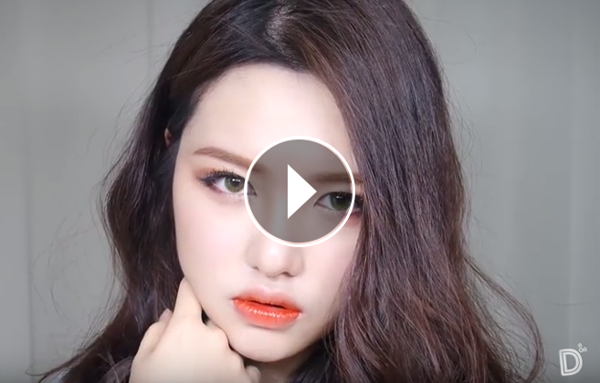 Hướng dẫn trang điểm Hàn Quốc mắt búp bê tone nâu siêu xinh