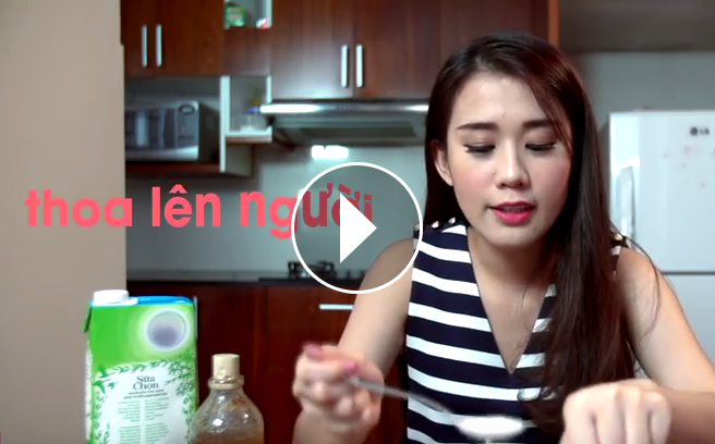 Học Ngọc Thảo các làm trắng da toàn thân tại nhà