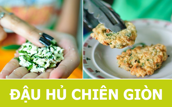 5 phút có ngay đậu hủ chiên giòn ngon vô đối