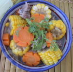 Làm canh ngô nấu sườn ngọt thơm hấp dẫn