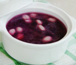 Nhẹ bụng với món chè khoai trân châu